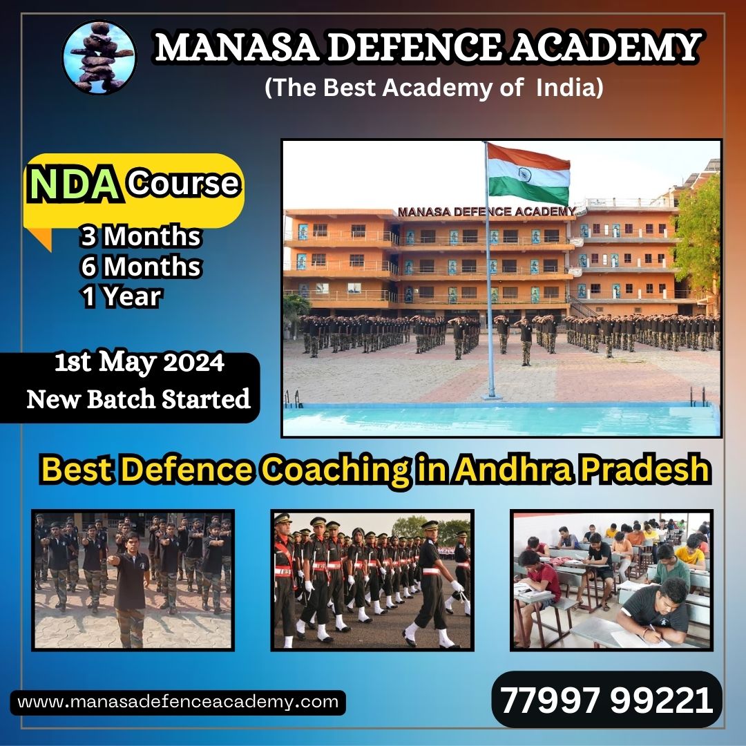 Best Defence Coaching in Andhra Pradesh#ndacoaching #andhrapradesh #trending #viral

manasadefenceacademy1.blogspot.com/2024/04/best-d…

Call: 77997 99221
Web: manasadefenceacademy.com

#bestdefencecoaching #andhrapradesh #ndatraining #manasadefenceacademy #defenceexampreparation #topdefencecoaching