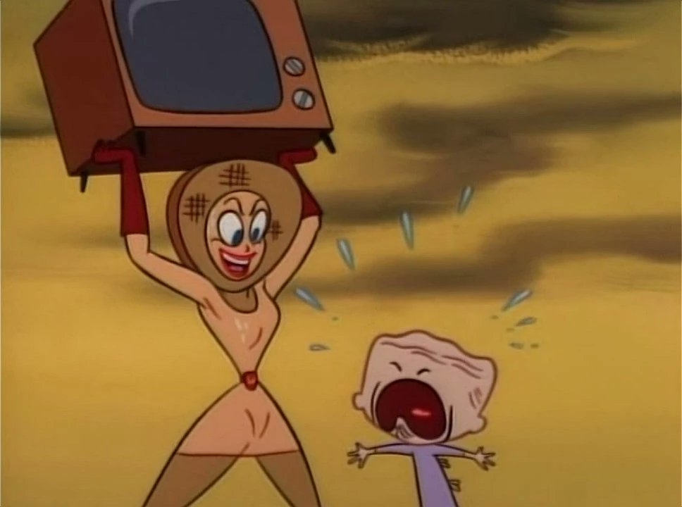 Waffle Woman from Ren & Stimpy, has little to no Rule34.