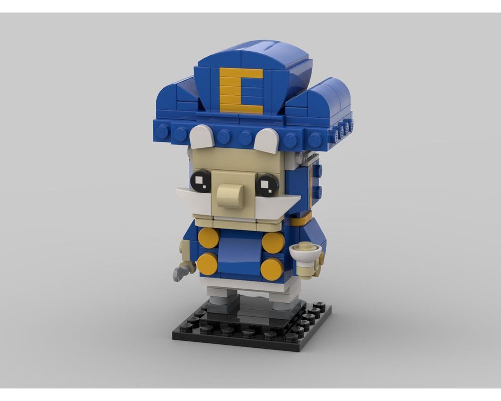 Captain Crunch Brickheadz (Cap'n Crunch) by Penguins and plastic #LEGO reb.li/m/179731
