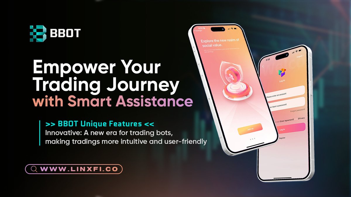 Redefining the landscape of trading bots with its innovative approach. Say goodbye to complex interfaces and hello to a user-friendly trading experience. Join us as we embark on a journey towards a new era of intuitive trading.  

#AIBOT #LinX #BBOT #DigitalFuture #SmartFinance