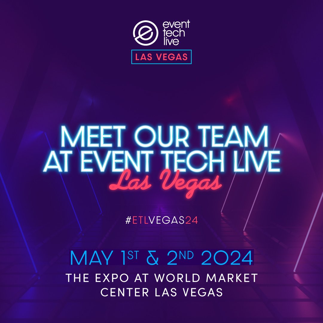 Excited for #ETLVegas24? So are we! Join us at booth D5 from May 1-2 & see how to streamline tradeshows & conferences meetings by seamless appointment scheduling. Pre-schedule a demo today!  bit.ly/4cQ7f7f #EventTech #MeetingTech #ConferenceTech