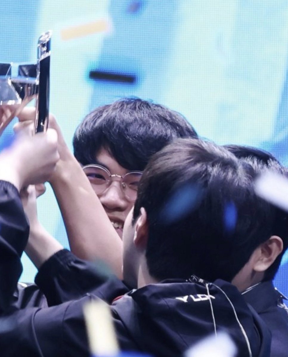 Something about Guma looking at Keria every time he lifts a trophy knowing at the end of the day, lifting it with him is more victorious than any trophies combined