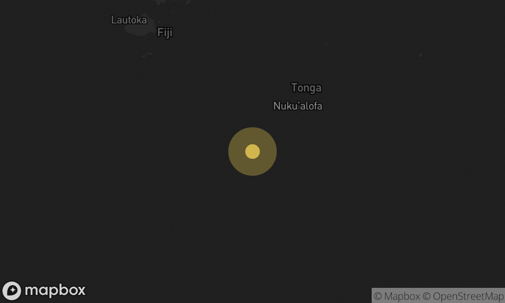 A 4.6 magnitude #earthquake occured at 277 km SW of Houma, Tonga. See the full report at: earthquakefeed.com/eq/us7000mbku/…