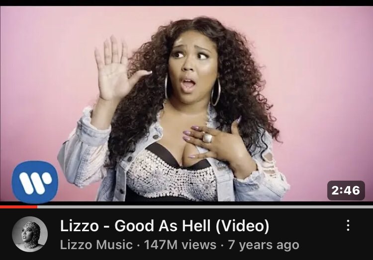 enough time has passed #lizzo #goodashell