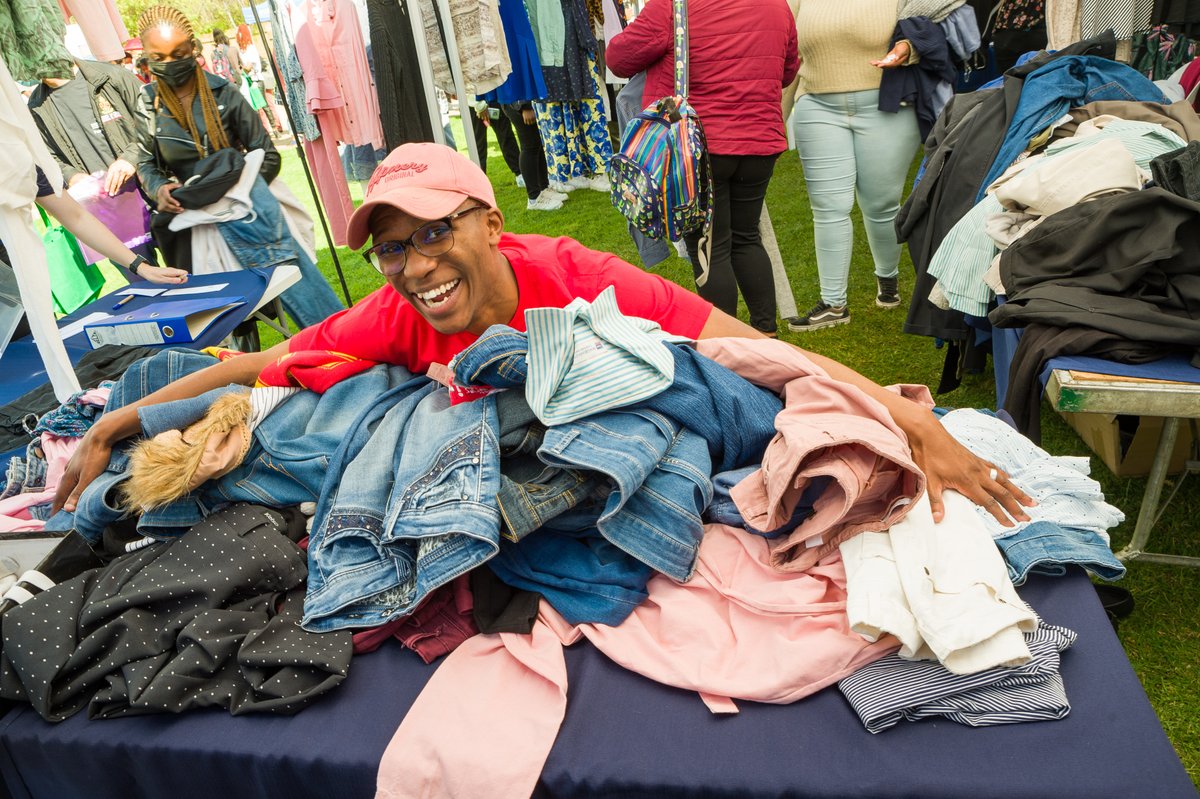 UPTuks's tweet image. ATTENTION UP COMMUNITY: Donate pre-loved clothing &amp;amp; help a student! Join us for Thrift Store Day on 9 May on Hatfield campus. Donations are open from 15 April to 8 May. Let's support our students! Read more: ow.ly/NARE50Re9Ye

#UniversityOfPretoria #FLYatUP