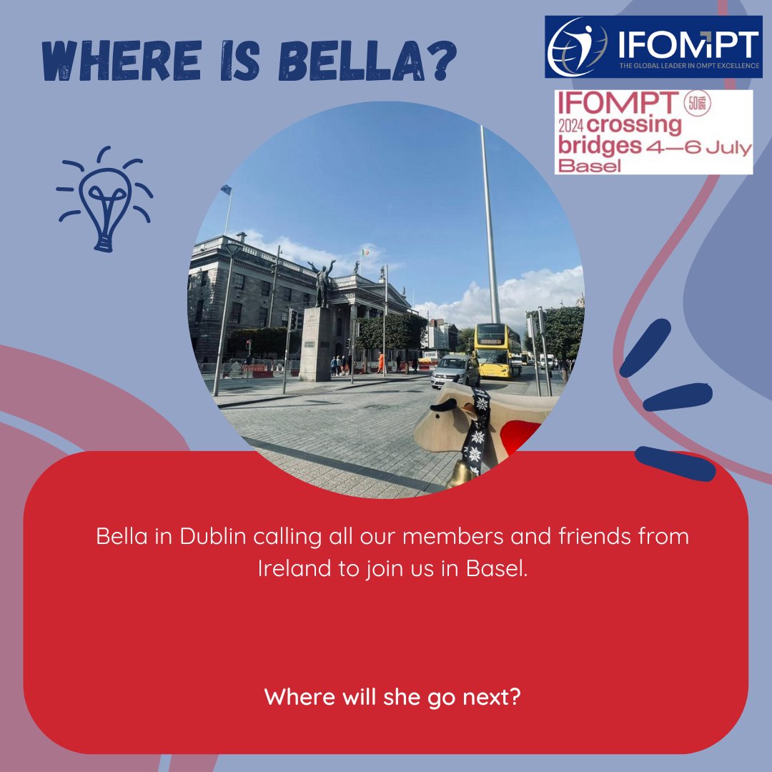 This week Bella is in Dublin.