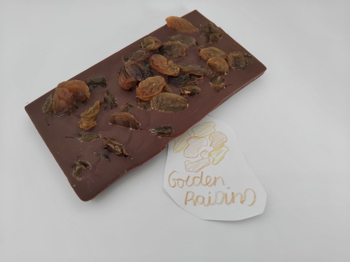 50% Golden Raisins

Golden raisins and melt in the mouth raw chocolate.

All of our products are #vegan #handmade and packed in 100% #biodegradable – kraft boxes. 

Shop this and other special delights

#purecacao #purecacaouk #handcraftedintheuk  #chocolatetreats