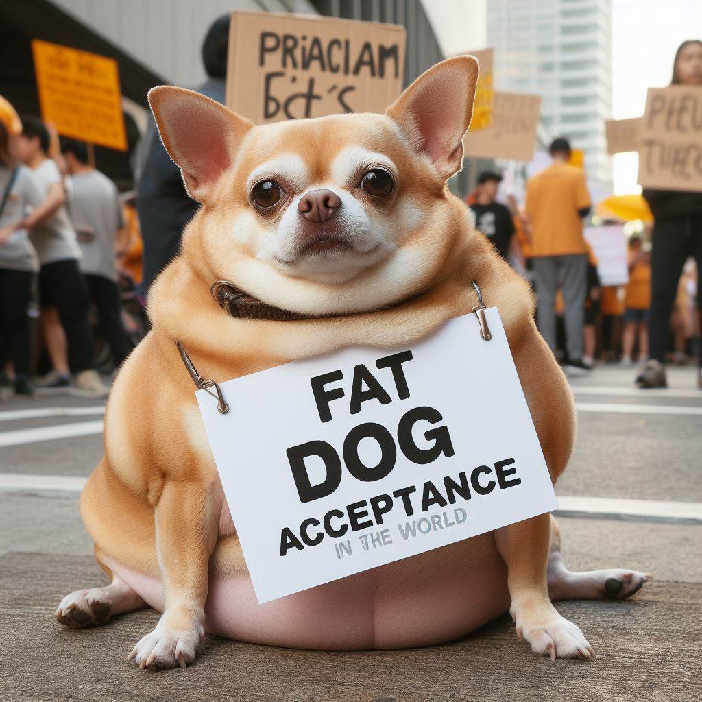 My Dog Is Fat (Fat Dog Acceptance Movement) (@cypressxmx) on Twitter photo 