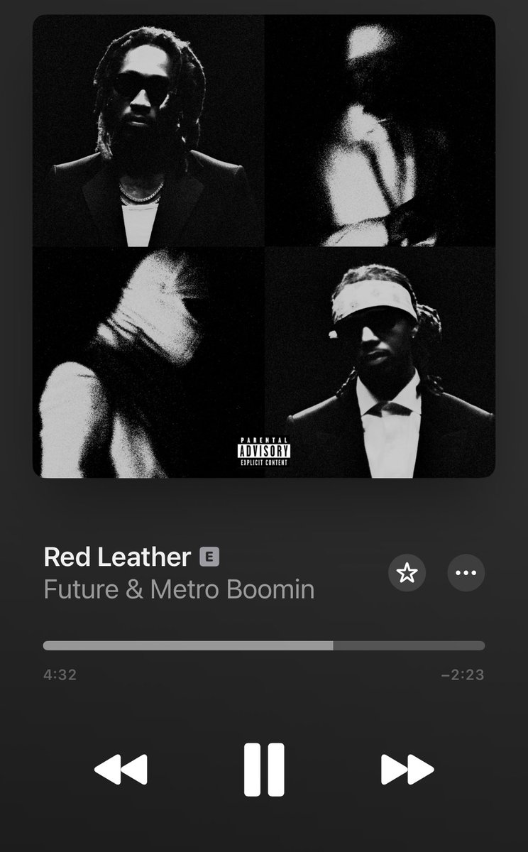 J. Cole is featured on “Red Leather” off Future & Metro Boomin’s new album 🔥