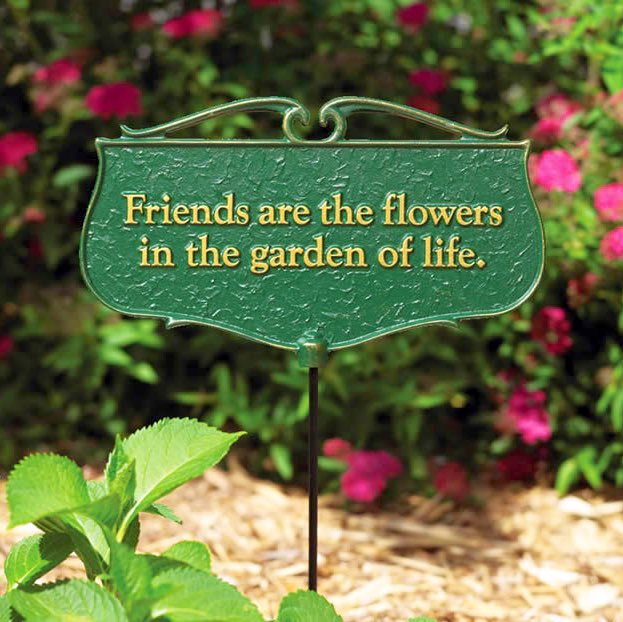 Friday Friendly Reminder… Friends are flowers in the garden of life. 🙌🍃🌸 #FF #friendship #FridayFeeling