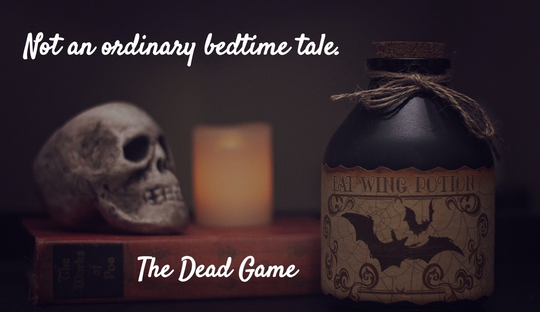 Not a tale to be told at night. It might cause a terrible fright. The night brings dark fears and people to tears. THE DEAD GAME @SusanneLeist amzn.to/3hGy0hj bit.ly/1lFdqNj smashwords.com/books/view/988… #horrortale #thrillerbooks #bedtime