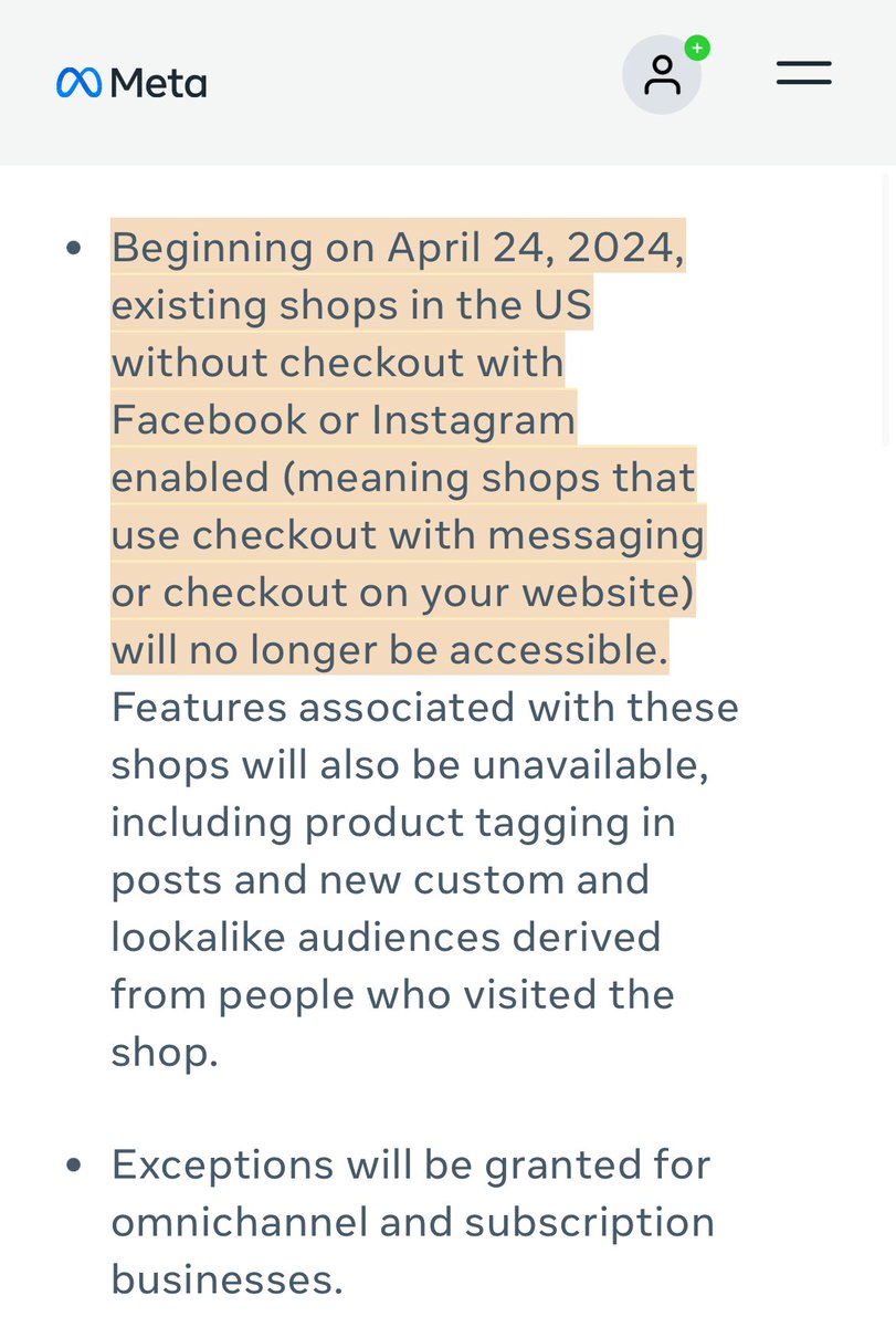 Meta is about to go big on social commerce. I expect them to follow TikTok and heavily promote their affiliate network.