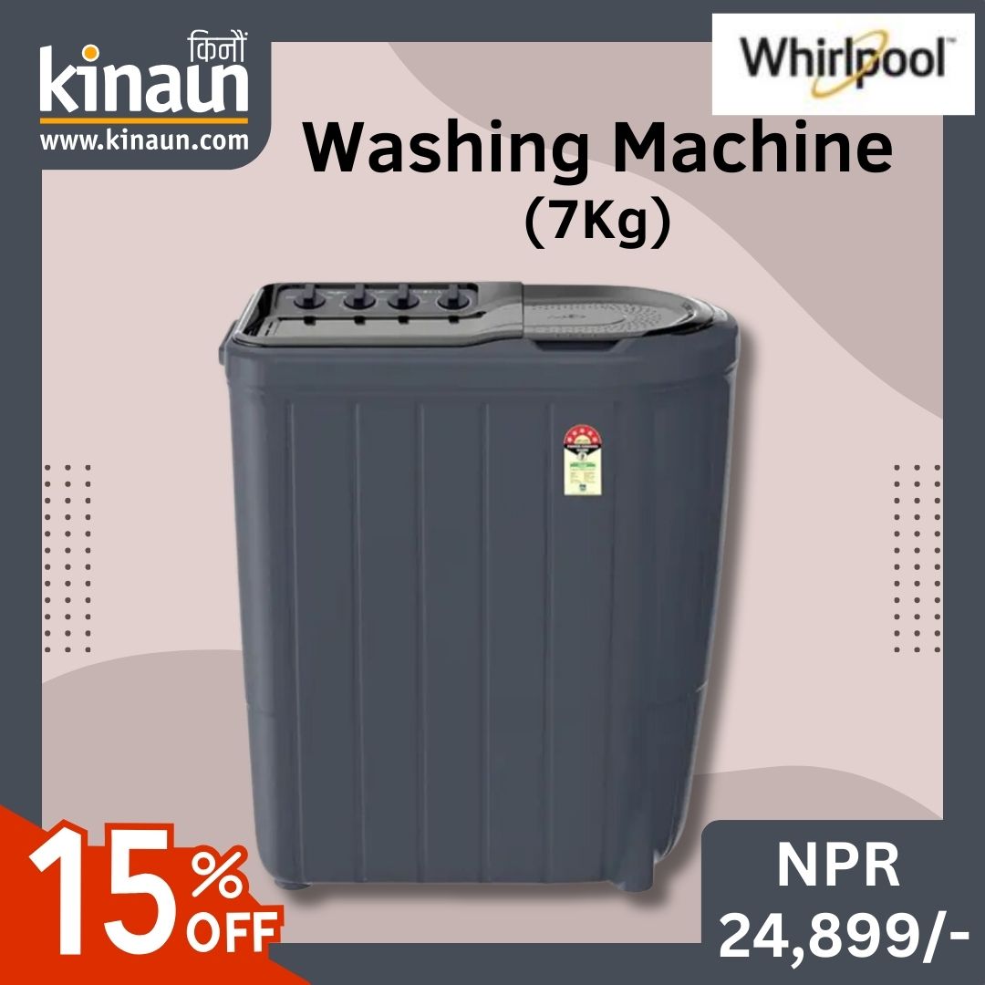Flat 15% OFF on Whirlpool 7kg Washing Machine
kinaun.com/product/whirlp…
#Whirlpool #washingmachine #homeappliances #discount #offer #kinaunshopping #किनौं