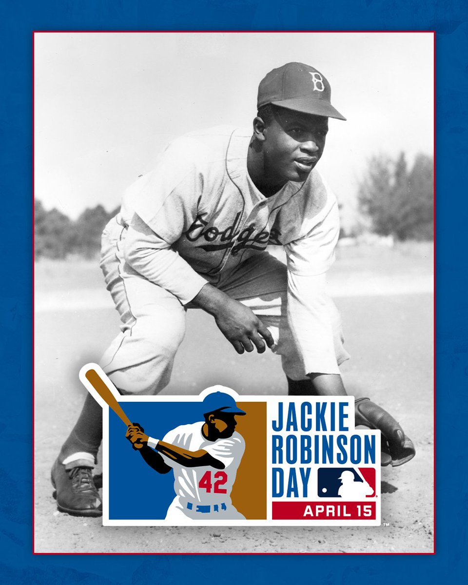 Today and every day, we remember Jackie Robinson’s legacy & the profound impact he had on our game 💙 #Jackie42