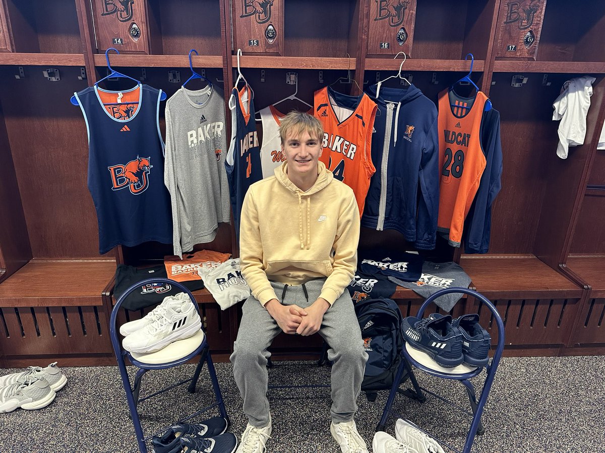 Will Watson (@willwatson_14) on Twitter photo After a great visit and conversation with <a href="/coachseandooley/">Sean Dooley</a> I am blessed to receive a scholarship offer to continue my career at Baker University!
<a href="/BU_Hoops/">Baker Men’s Basketball</a> <a href="/BVWestBoysBball/">BVW Boys Basketball</a> <a href="/Coach_LiLi/">Liam Woulfe</a> <a href="/RL_HoopsKS/">RecruitLook Hoops Kansas</a> <a href="/hf_hoopskc/">hf_hoops</a> After a great visit and conversation with <a href="/coachseandooley/">Sean Dooley</a> I am blessed to receive a scholarship offer to continue my career at Baker University!
<a href="/BU_Hoops/">Baker Men’s Basketball</a> <a href="/BVWestBoysBball/">BVW Boys Basketball</a> <a href="/Coach_LiLi/">Liam Woulfe</a> <a href="/RL_HoopsKS/">RecruitLook Hoops Kansas</a> <a href="/hf_hoopskc/">hf_hoops</a>