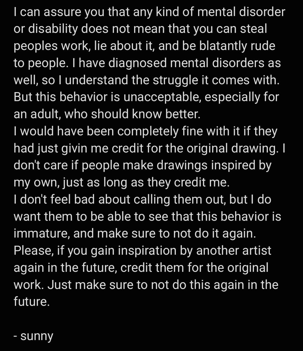 Im not mad at them, nor do I feel bad about anything I've said so far. People can make mistakes and be immature, but its useless to fight anyone. I do hope they learn from this.