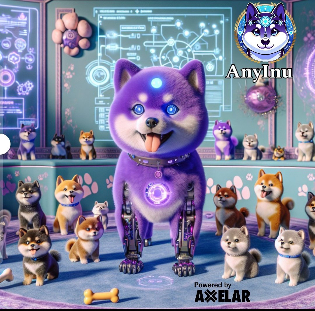 Name a coin that has: 1. #ai narrative 2. Meme coin 3. Multi-chain 4. 5* dev 5. Active community Can’t name one? Well I got you 😉 it’s $AI @AnyInuCoin the purple multichain dog token 🟣🐶🤝 buy it now on $ftm $sol $avax $eth $blast $scroll $linea $base $arb $op $btc and more🧠