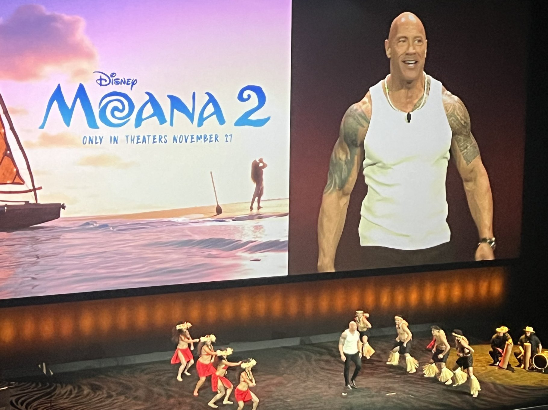 Deadline Hollywood on X: "Disney truly saved the best for last at #CinemaCon and that's Dwayne Johnson. You can't call it a CinemaCon without the action star who is a regular here.