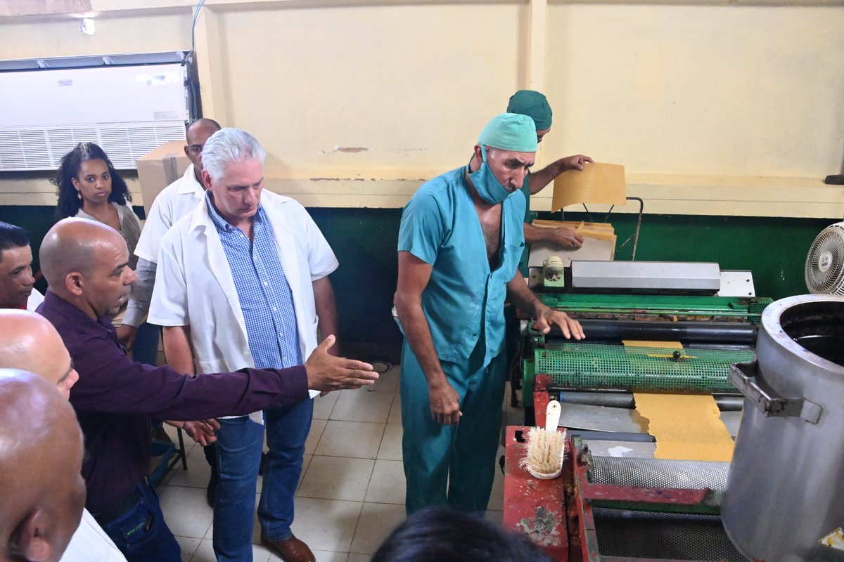 Durante la visita del Primer Secretario del CCPCC y Presidente de la República, Miguel Díaz-Canel Bermúdez, al municipio de Contramaestre, en Santiago de Cuba, se destacaron las potencialidades productivas, económicas y sociales de esa región. Más en: pcc.cu/contramaestre-…