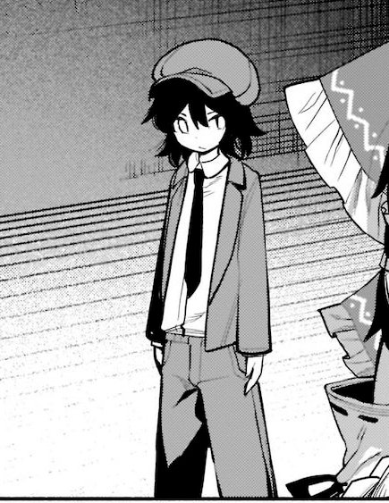 I like how most of the panels with Aya in FDS just have her looking like a very handsome lad