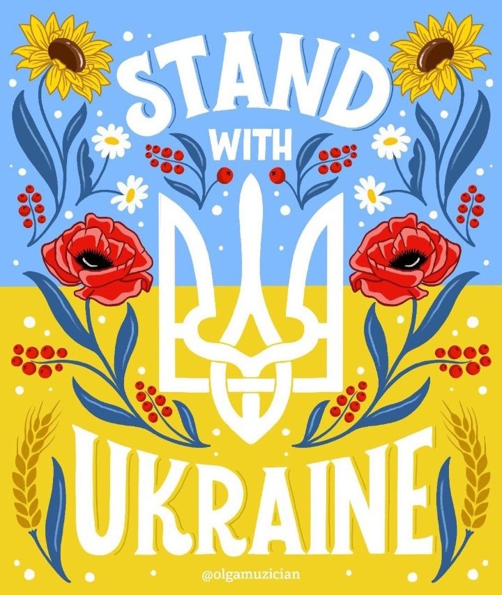 11 Avril , je suis et resterai aux côtés de L'UKRAINE jusqu'à la VICTOIRE !
#StandWithUkraine️ ✌️❤️🇺🇦