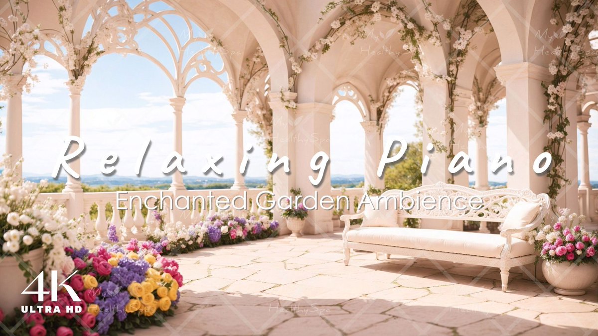 The Most Relaxing Piano Music in the Most Beautiful Gardens. Here: youtube.com/@myhealthyspa #RelaxingVideos #WorkMusic #StudyMusic #StressReliefMusic #RelaxingPiano #BackgroundMusic #PianoMusic #RelaxingMusic #AmbientMusic #PeacefulMusic #InstrumentalMusic #4K