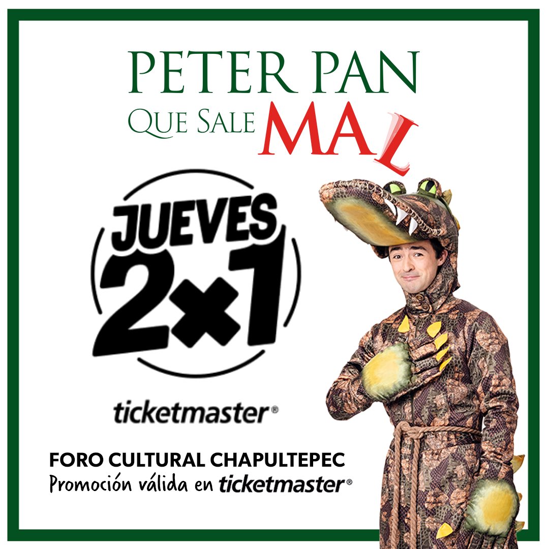 Peter Pan Que Sale Mal tweet media