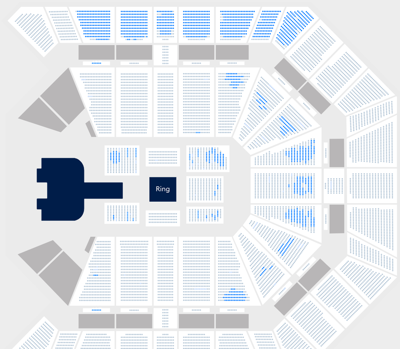 AEW Double or Nothing SUN MAY 26, 2024 – 4:30 PM MGM Grand Garden Arena, Las Vegas NV Available Tickets: 1,671 Current Setup: 6,910 Tickets Distributed: 5,239 📈+334 since the last update (10 days ago) 📅Days until show: 45