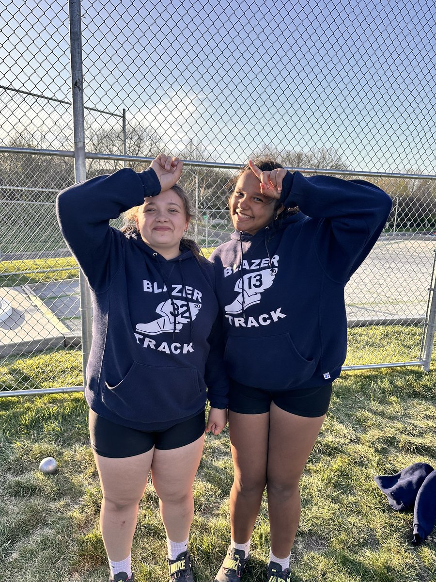 Winning disc and shot today on the girls side! <a href="/blazerstf/">GE BLAZERS T&F/XC FAMILY</a>