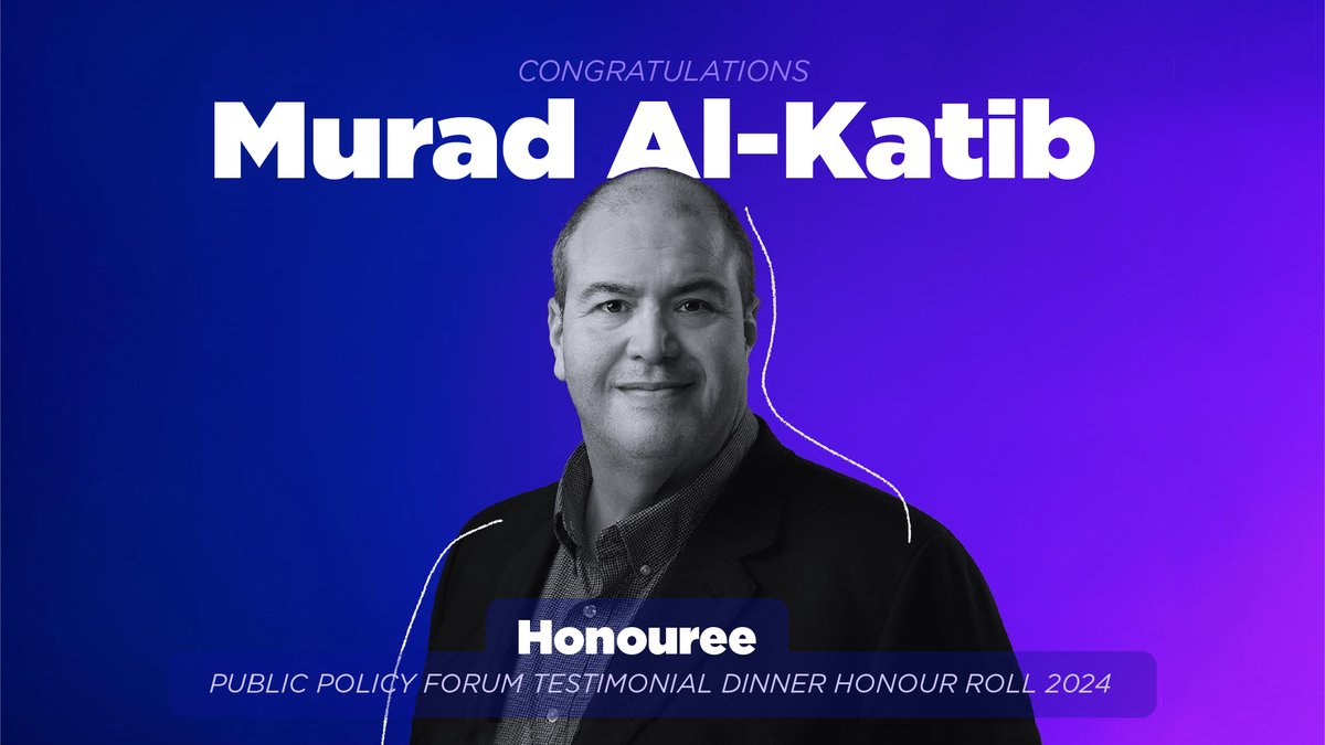 .@muradagtfoods — who grew an idea into a $3-billion-a-year business, and revolutionized an industry in the process — wins Testimonial Award. Profile here: ppforum.ca/policy-speakin… #PPFAwards