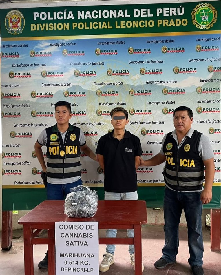 🚔 | A través de la Región Policial #Huánuco, se ejecutó el operativo policial Cordillera Blanca, donde se detuvo a un sujeto implicado en el delito de tráfico ilícito de drogas, tras decomisarles marihuana e incautarle una mototaxi, en la provincia Leoncio Prado. #PerúSeguro