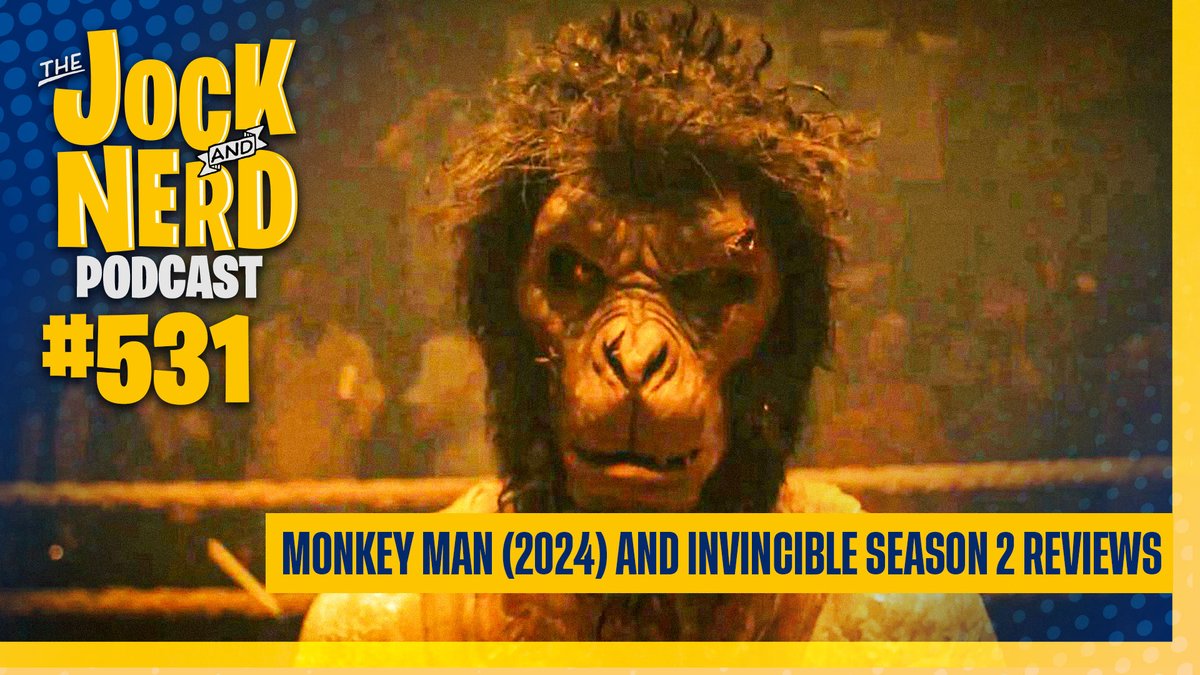 #NEW #jockandnerd #MonkeyManMovie and #InvincibleSeason2 reviews! Plus, #SilverSurfer #FantasticFour casting news, #ShogunFX #3BodyProblem and more!

jockandnerd.com/links
