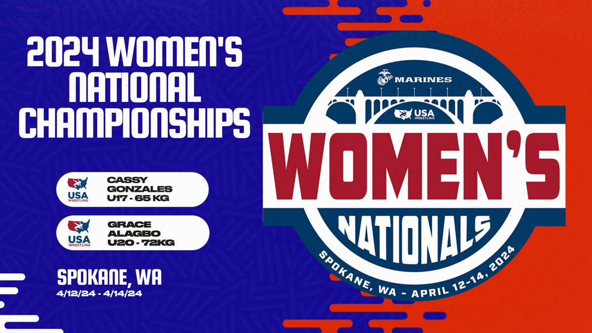 Good Luck to our AV girls competing this weekend at Women’s Nationals in Spokane, Washington. This tournament is a qualifier for the U17 &amp; U20 World Team &amp; also for the Pan Am Championships… Follow results on FloWrestling April 12-14th. 🦅