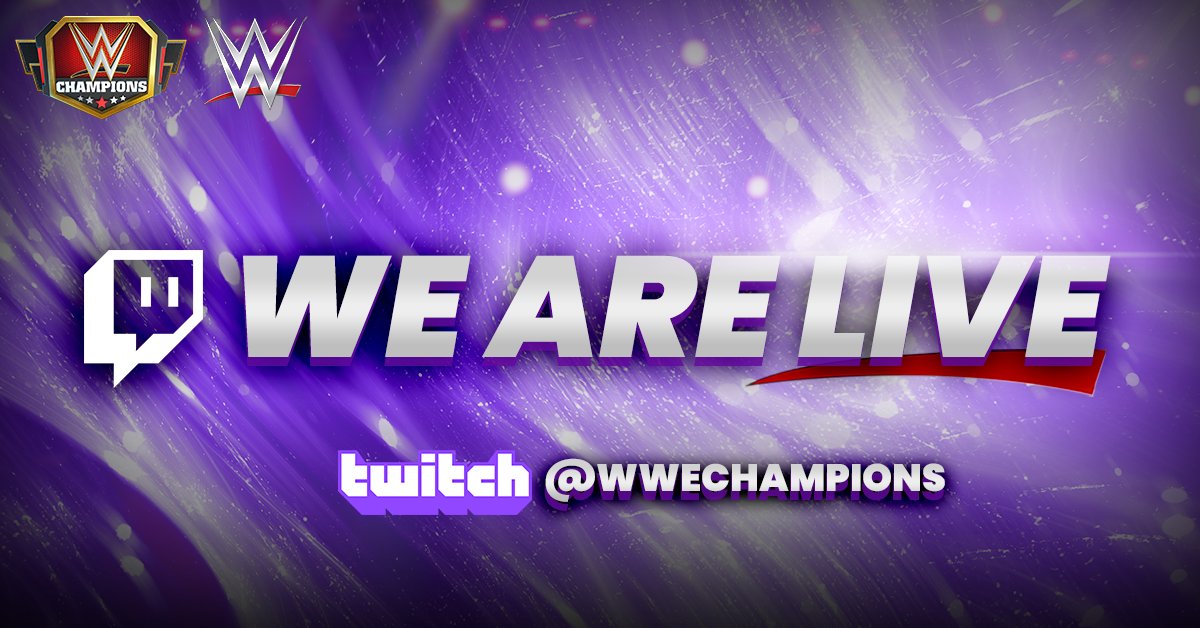 🚨 TUNE IN NOW Agenda: - NEW Superstar Reveal - Weekend Contest Info - Technician Rezar Entourage Upgrade - Nikki Bella HOF Entourage Upgrade - Feud Prep - Protege Program 👉 twitch.tv/wwechampions