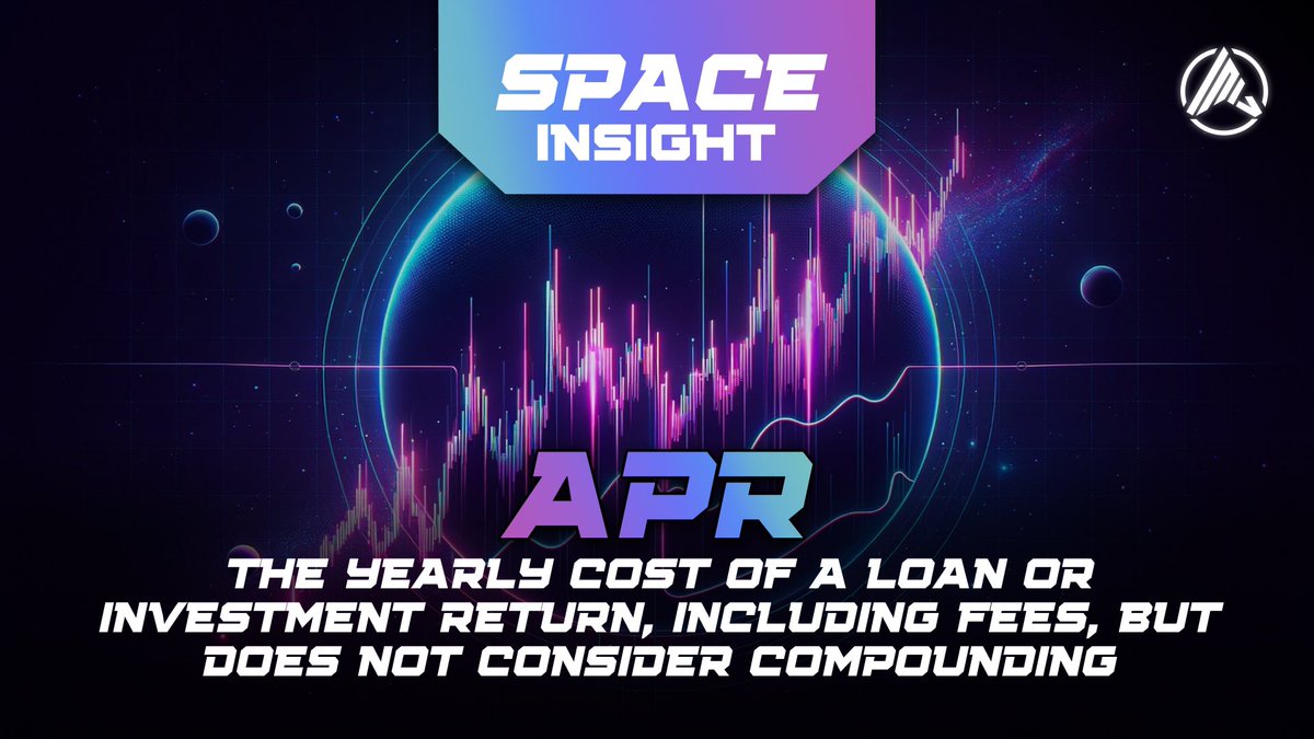 #Catchers, 𝗟𝗲𝘁'𝘀 𝗘𝘅𝗽𝗹𝗼𝗿𝗲 𝗔𝗣𝗥 🚀

APR, or Annual Percentage Rate, measures the yearly cost of a loan or your investment's return. It includes all fees but doesn't take compounding into account. Essential for evaluating true costs or returns! 💰📊

#FinanceEducation…