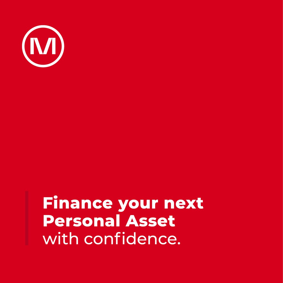 Our friendly team are here to find a financial solution for you. 

Give us a call today on 1300 4 MORRIS to get started. 

#MorrisPersonal #PersonalFinance #AssetFinance #SuccessTogether