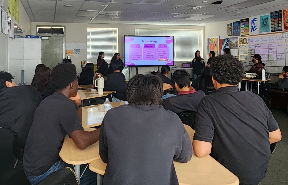 Michael Miess (@michaelmiess1) on Twitter photo I've been serving as a mentor for Junior Achievement of San Diego's company program at O'Farrell Charter School (teaching entrepreneurship skills).
Today was pitch day, and I'm amazed at the creativity of the teams. These students rock. Their future is so bright! <a href="/JASanDiego/">JA San Diego</a> I've been serving as a mentor for Junior Achievement of San Diego's company program at O'Farrell Charter School (teaching entrepreneurship skills).
Today was pitch day, and I'm amazed at the creativity of the teams. These students rock. Their future is so bright! <a href="/JASanDiego/">JA San Diego</a>