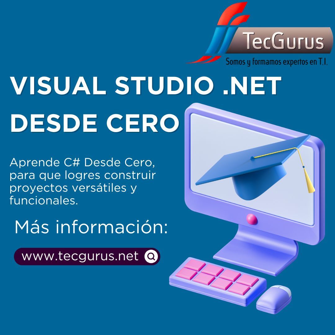 tecgurusnet's tweet image. 💡🚀 Explora el poder de Visual Studio .NET desde cero.
Únete a nuestro curso a partir del 17 de junio.
Aprende C# y ASP.NET en 30 horas.
🖥️ ¡Pregunta ahora! 🖥️ buff.ly/4aE8IM9 💻
#VisualStudioNET #ASPNETCore #SoyGuru