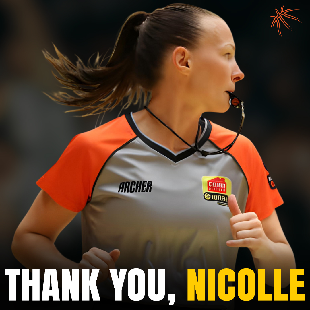 After 17 incredible years, Nicolle Diconza bids farewell to NBL1 officiating. 👑

Nicolle Diconza's last game approaches, marking 311 games, 3 Women’s NBL1 Grand Finals, and 5 seasons on the WNBL panel. 💕

#NBL1 #Referee #NBL1East #NBL1South #NBL1North #NBL1Central #NBL1West