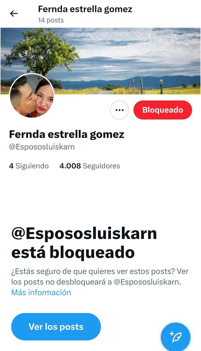 Ayúdenos por favor a bloquear esta cuenta es falsa y se roba las fotos de otros perfiles