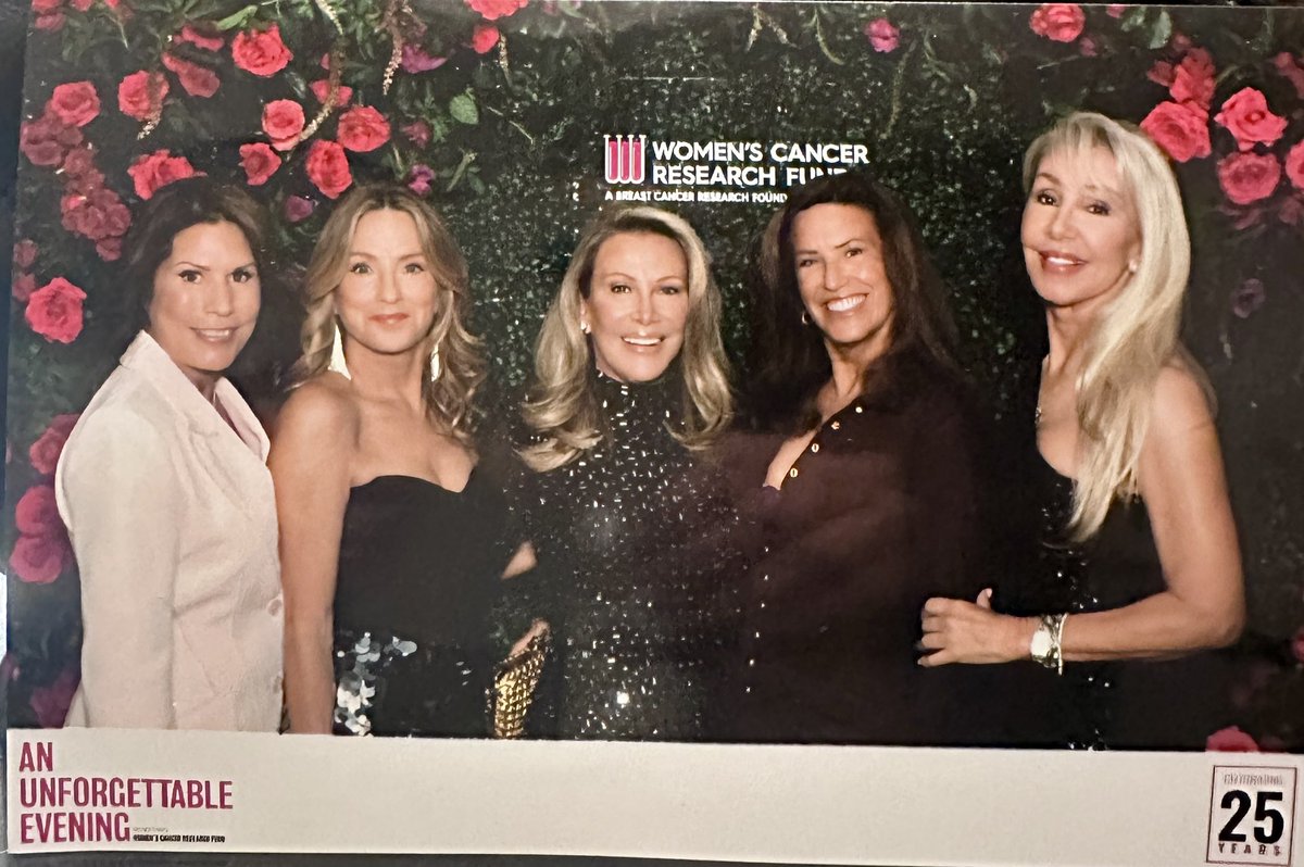 #WomensCancerresearch Fund had  an important Gala. As a breast cancer. It was a powerful reminder that beneath the sparkle of a glamorous evening lies the profound purpose of  gathering: to stand in solidarity w those battling cancer &amp;  the importance of research!