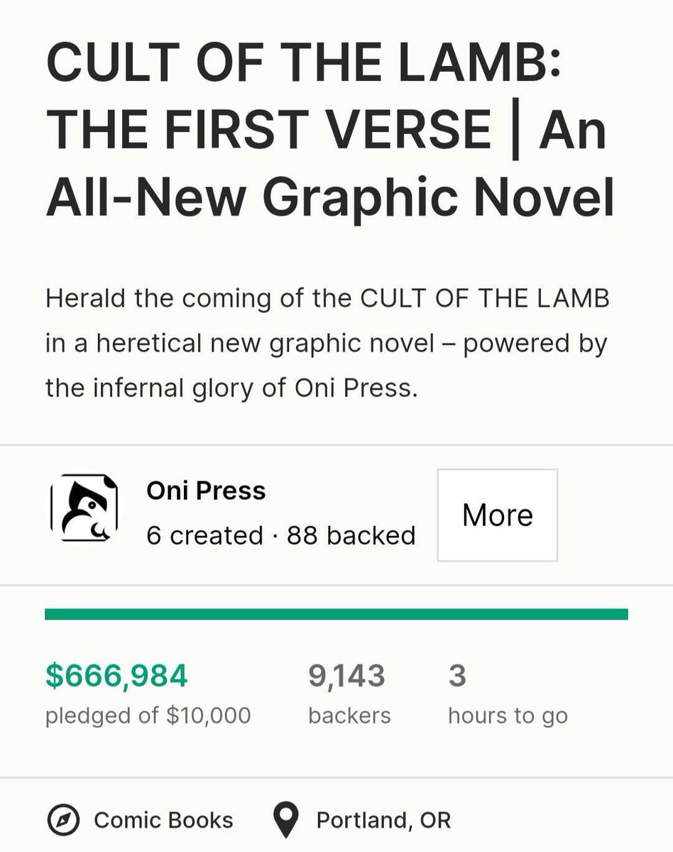 @cultofthelamb @OniPress WE DID IT!!!