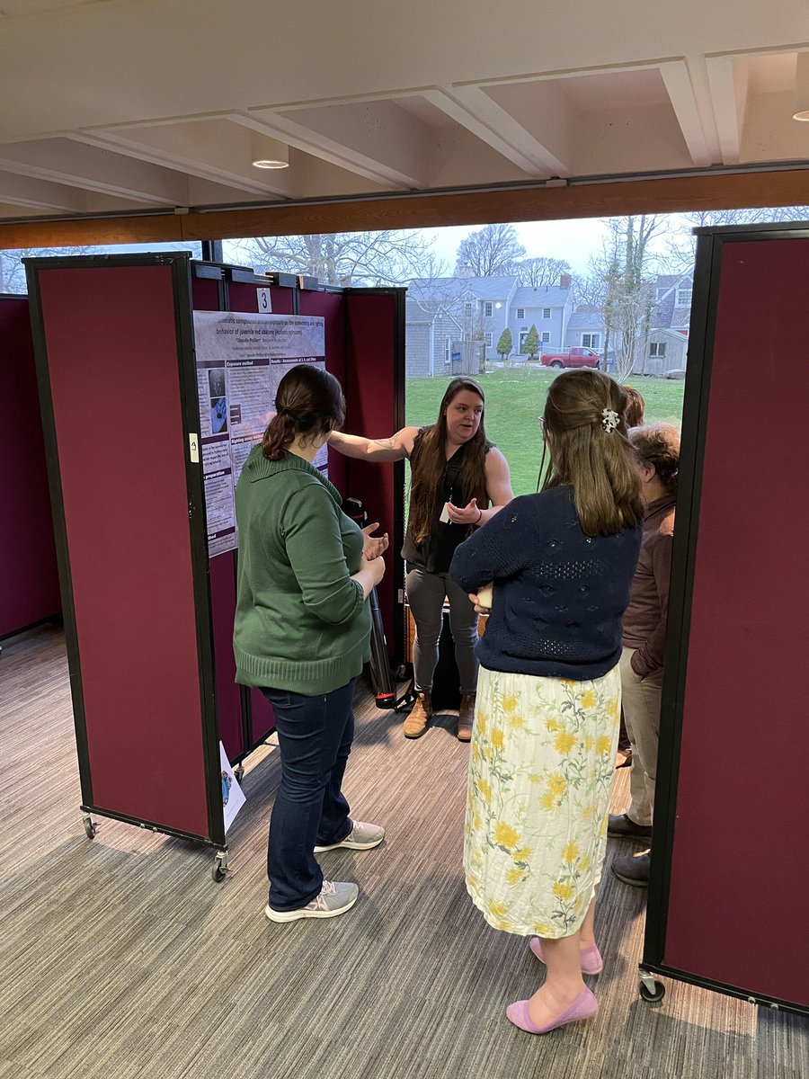 Awesome first day at NAC SETAC! 
Top notch location <a href="/WHOI/">Woods Hole Oceanographic Institution (WHOI)</a> 🤩
And <a href="/Ben_dejourdan/">Ben de Jourdan</a> and <a href="/DaniPhilibert/">Dr. Danielle Philibert</a> gave great presentations 🎉