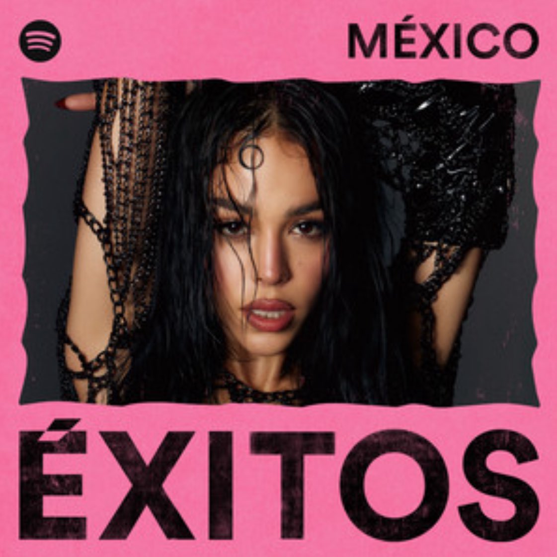 DataDanna's tweet photo. Danna es portada de “Éxitos México” en Spotify, la playlist más grande de Mexico, con “ATARI” en la posición #1 ⭐️⭐️ https://t.co/etPIpJX1JY