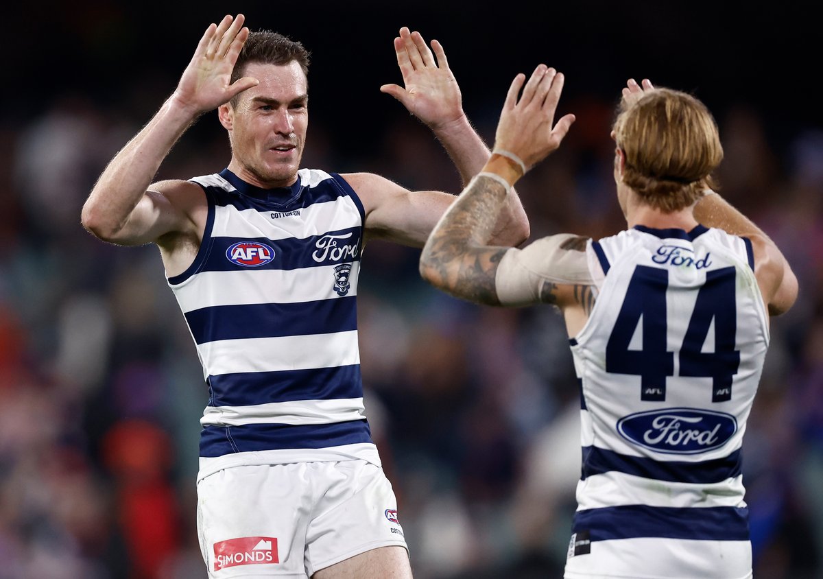 “They’ve got the killer instinct back.” What Joel Selwood has liked from rebounding Cats in 2024 | sen.lu/4407ubR | #AFL