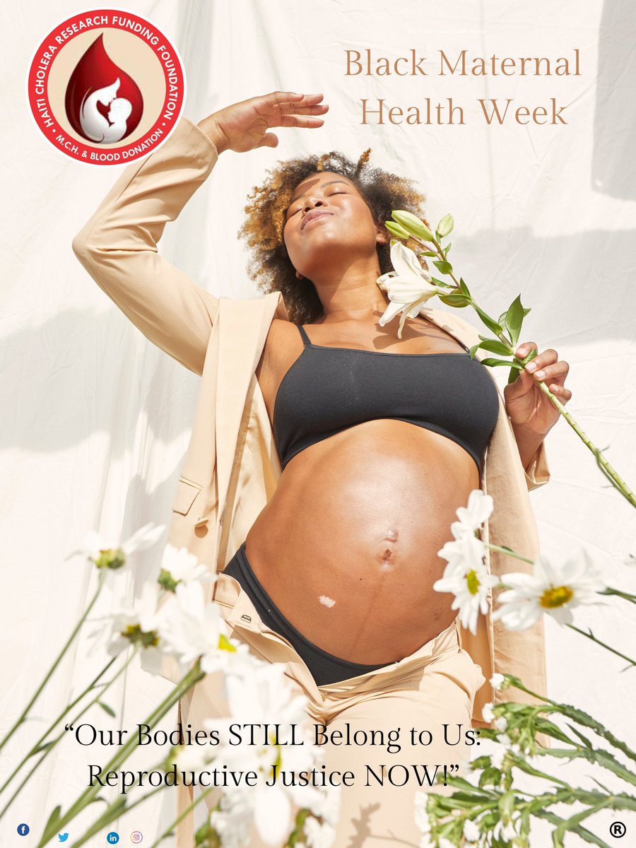 #BlackMaternalHealthWeek April 11th -17th 2024
Theme: 'Our Bodies STILL Belong to Us: Reproductive Justice NOW!”
#hcrffimpact