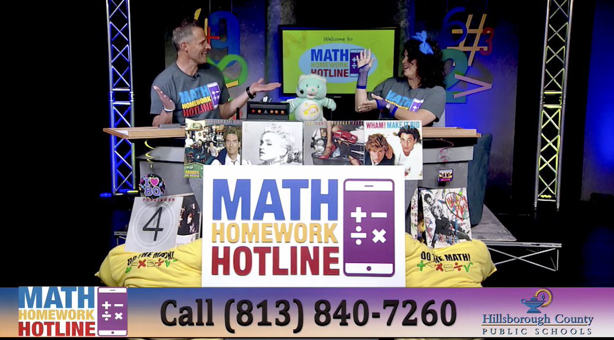 TBAEnet's tweet image. TV history was made tonight when @HillsboroughSch @VanAyresHCPS made a surprise cameo appearance, first-ever  by a Superintendent  on“Math Homework Hotline” in 30+ years.  @MaggieMixon

hillsboroughschools.tv/m/4DfbAuom/mat…