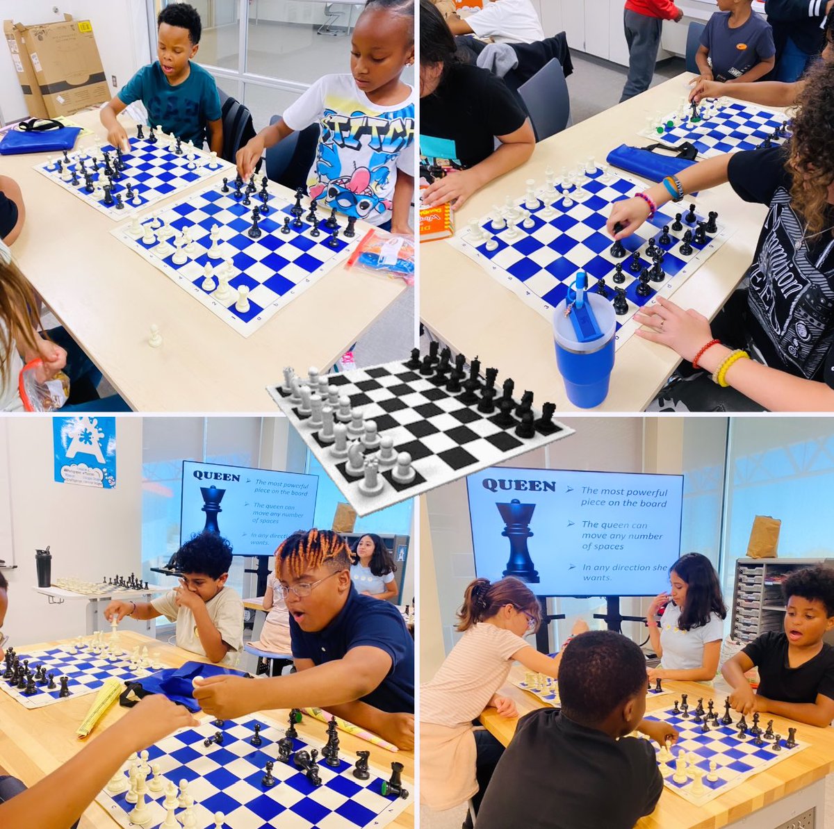 👏🏽Huge shoutout to Ms. Wright for organizing our end-of-year chess club! 

🏆 It was the perfect way to unwind after a day of STAAR testing stress!♟️ 

#AISDProud 
#KidsDeserveIt