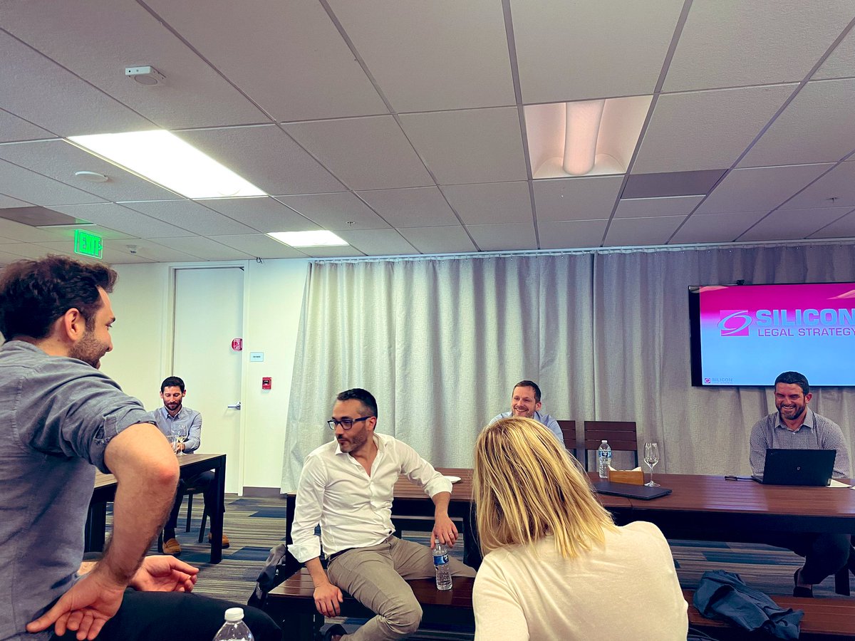 Legal session at @siliconlegal for the Swiss National Startup Team to learn more about the legal challenges faced by Swiss startups when entering the US. #VleadersTech