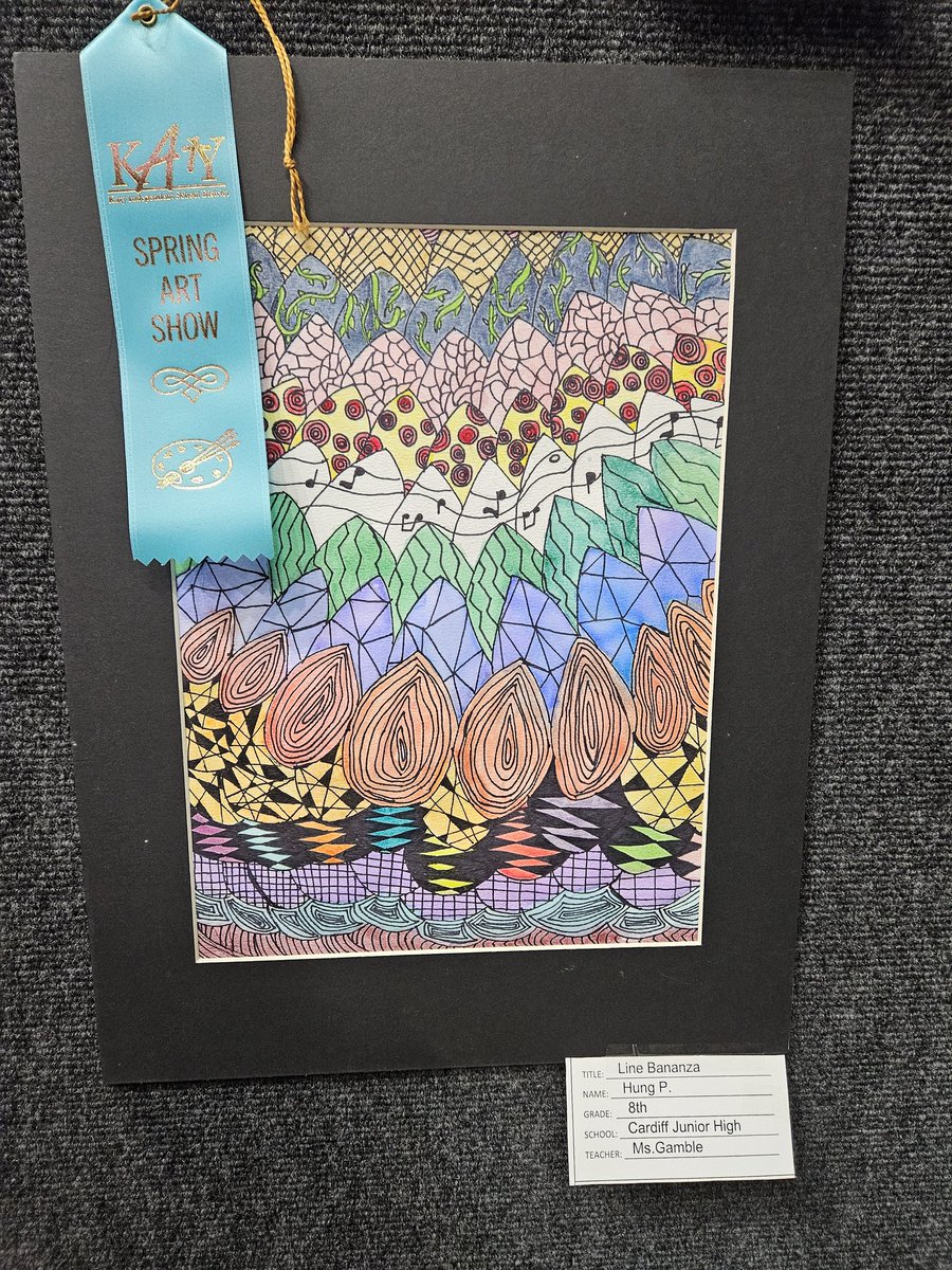 Attending Spring Art Show never gets old. There is no end to creativity. I am always amazed!
@CardiffColts #HorsePower